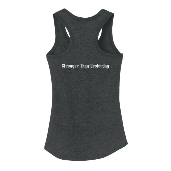 Women's Perfect Tri® Racerback Tank ( Text on back )  Thumbnail