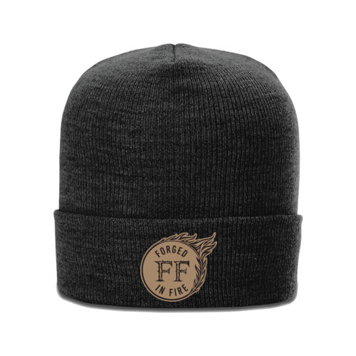 Heathered Beanie with Cuff Thumbnail