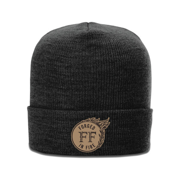 Heathered Beanie with Cuff Thumbnail
