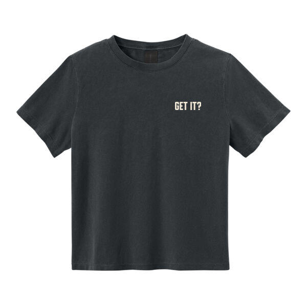Women's Heavyweight Garment Dyed Tee Thumbnail