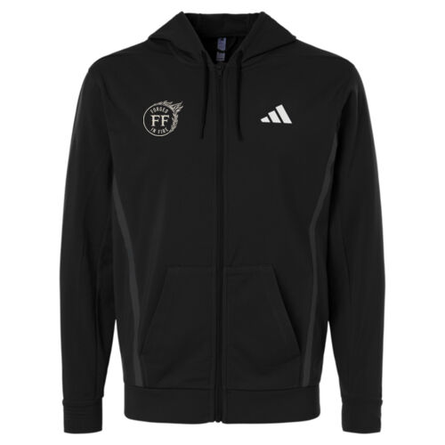 Adidas Men's Game & Go Fleece Full-Zip Hoodie Thumbnail