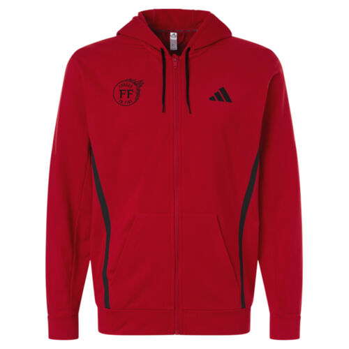 Adidas Men's Game & Go Fleece Full-Zip Hoodie Thumbnail