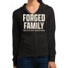 Women's Fitted Jersey Full Zip Hoodie Thumbnail