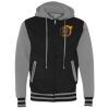 Unisex Heavyweight Varsity Full-Zip Hooded Sweatshirt Thumbnail
