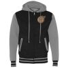 Unisex Heavyweight Varsity Full-Zip Hooded Sweatshirt Thumbnail