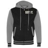 Unisex Heavyweight Varsity Full-Zip Hooded Sweatshirt Thumbnail