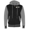 Unisex Heavyweight Varsity Full-Zip Hooded Sweatshirt Thumbnail