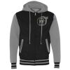 Unisex Heavyweight Varsity Full-Zip Hooded Sweatshirt Thumbnail