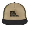 Flat Bill Snapback Trucker Cap Thumbnail