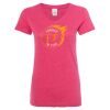 Women’s Glitter V-Neck T-Shirt Thumbnail