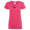 Women’s Glitter V-Neck T-Shirt Thumbnail