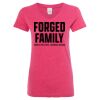 Women’s Glitter V-Neck T-Shirt Thumbnail