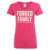 Women’s Glitter V-Neck T-Shirt Thumbnail