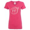 Women’s Glitter V-Neck T-Shirt Thumbnail